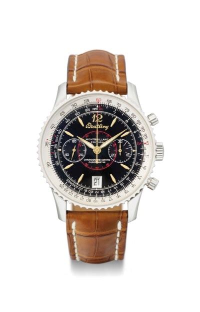 SIGNED BREITLING, MONTBRILLIANT, CHRONOMETRE 